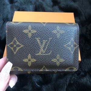Authentic Louis Vuitton Card Holder